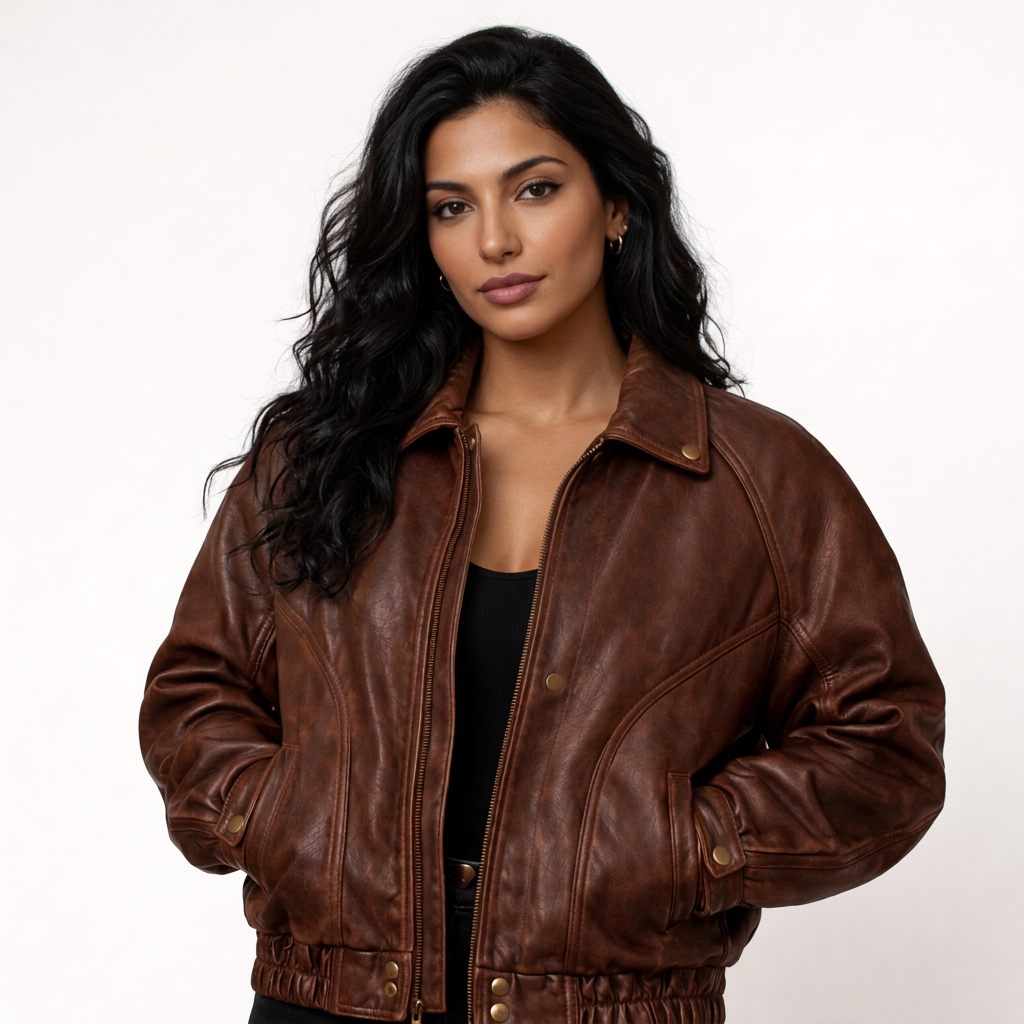 Firenzio Cappotto in Pelle Vintage Heritage